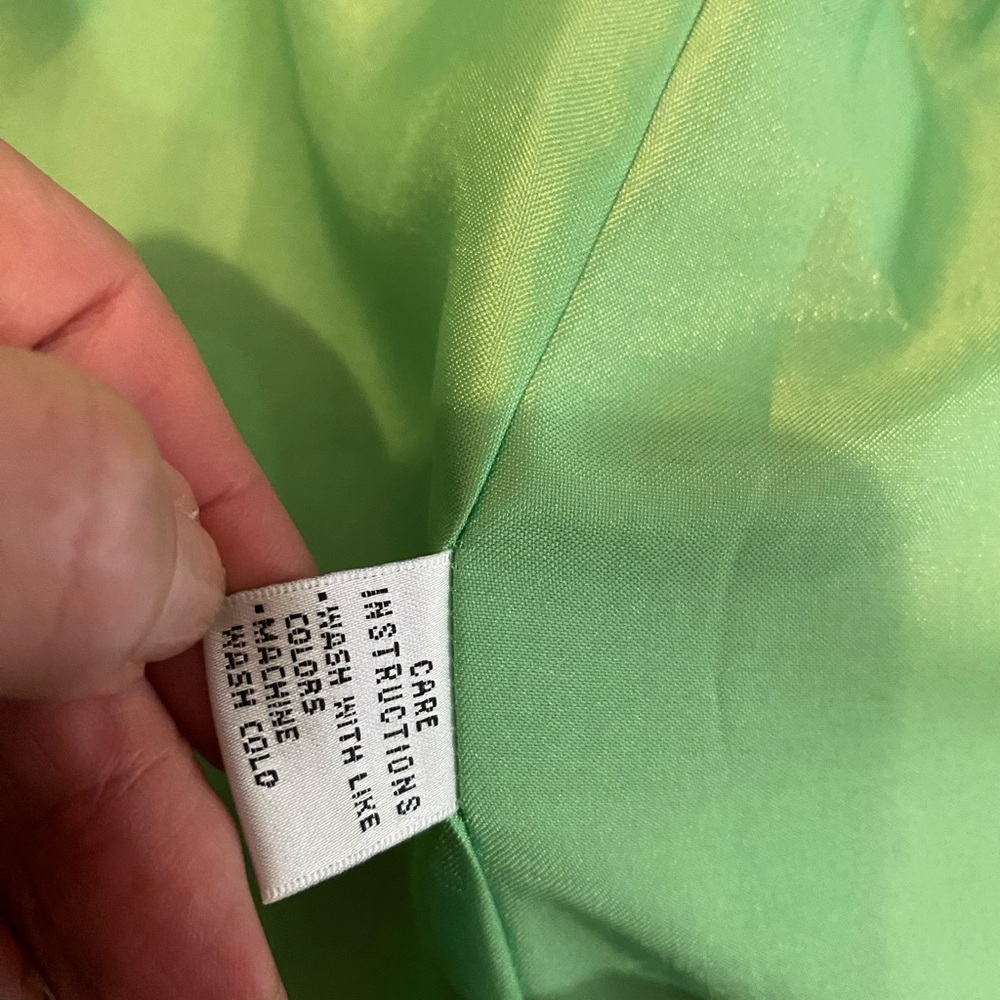 Masters Golf Magnolia Lane Collection Green Jacket Full Zip Lined Size S - Picture 10 of 10